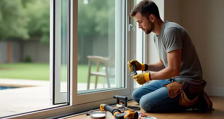 Sliding Glass Door Panel Repair in Venice, FL